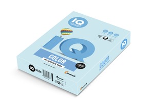 Fénymásolópapír, színes A/3 80 g, 500 lap/csomag IQ Color pasztell középkék