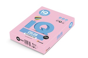 Fénymásolópapír, színes A/3 80 g, 500 lap/csomag IQ Color pasztell flamingó