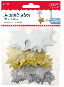 Dekorgumi forma, csillagok Daco "Twinkle star"