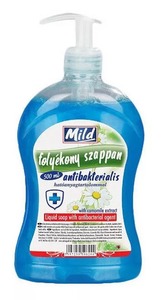 Folyékony szappan 500 ml antibakteriális Mild